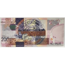 SWITZERLAND 2004 . ONE THOUSAND 1,000 FRANCS BANKNOTE . SPECIMEN